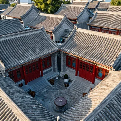Từ vựng 四合院 – tứ hợp viện