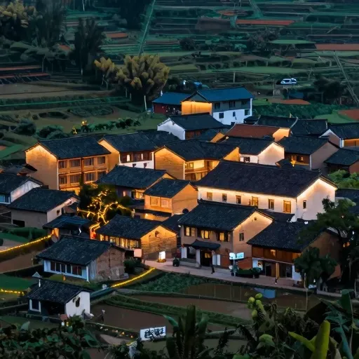 Từ vựng 庄 – Làng