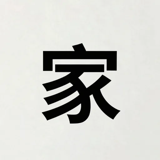 Từ vựng 家 – nhà, gia đình