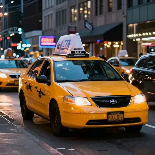 Từ vựng 出租车 – xe taxi, taxi