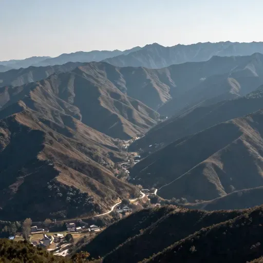 Từ vựng 山区 – khu vực miền núi