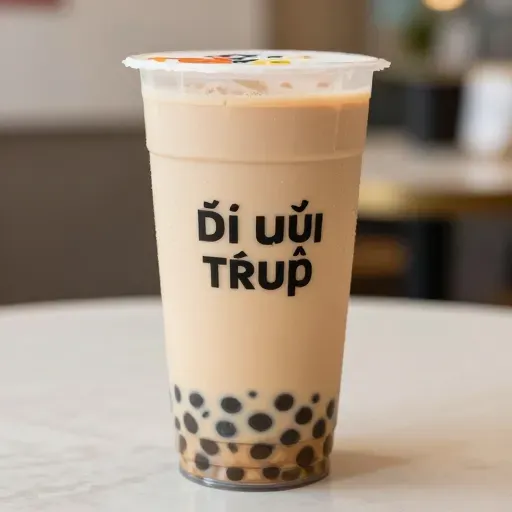 Đi thử đồ uống mới ở quán trà sữa
