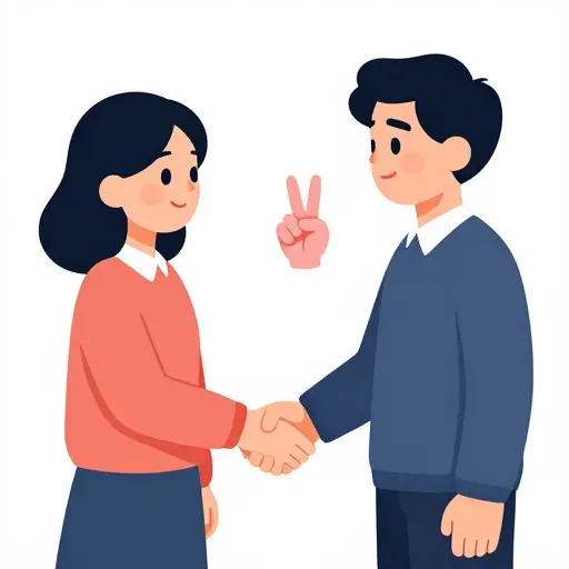 Hình ảnh này mô tả đúng từ '相信' (Tin tưởng/Niềm tin).
