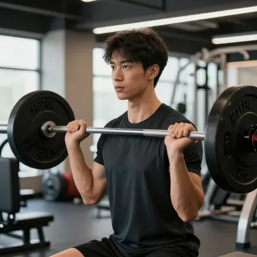 Hình ảnh này mô tả đúng hành động '运动' (Vận động/Thể dục).